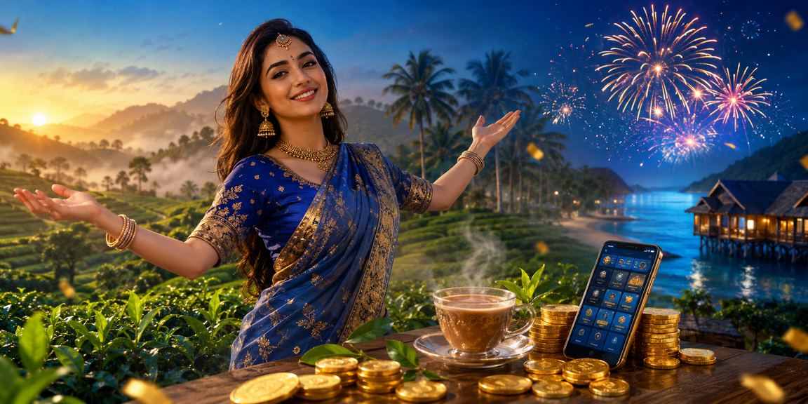 সিলেটের চা বাগানে মোবাইলে it2171 গেমিং উপভোগ